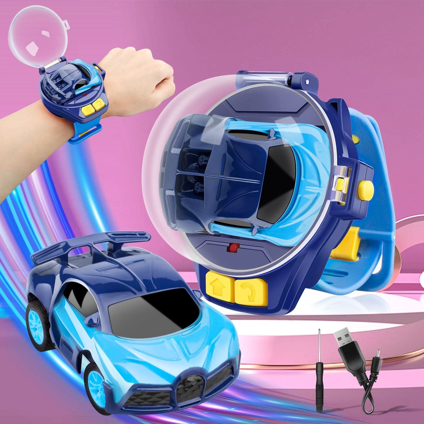 🚗✨ ¡Reloj Carro Interactivo! 🎮🎁