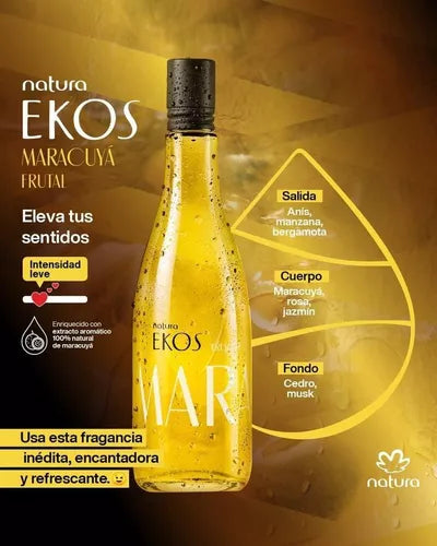 🌺 Natura Ekos Maracuyá: Frescura y Energía Natural para Ti 💛