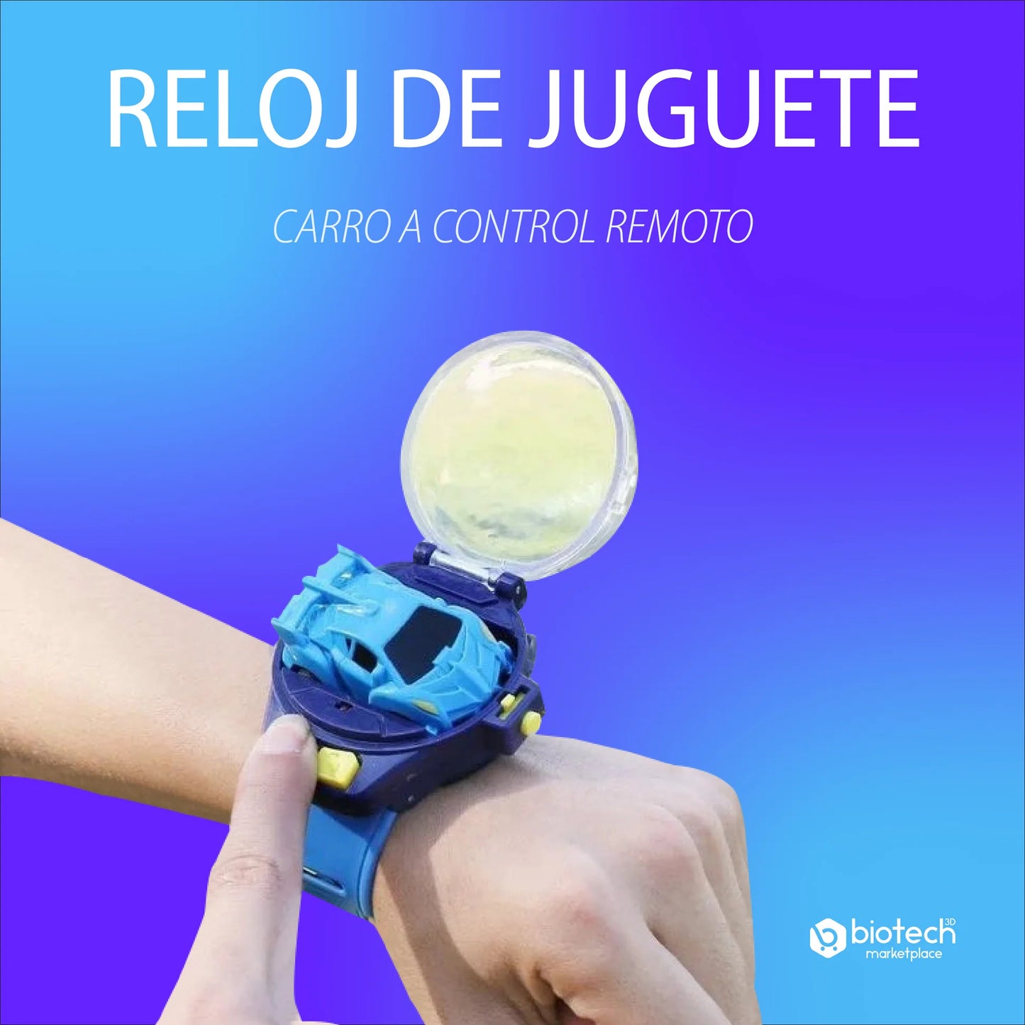 🚗✨ ¡Reloj Carro Interactivo! 🎮🎁