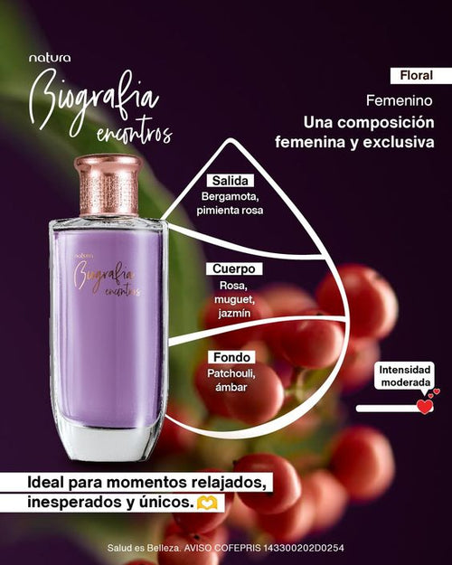 perfume biografía encontros