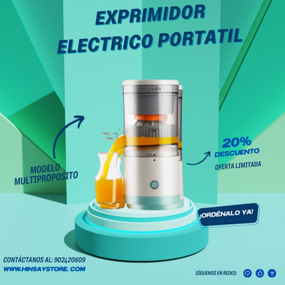 EXPRIMIDOR ELECTRICO PORTATIL